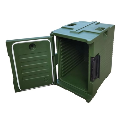 FB90A ภาชนะบรรจุอาหารส่วนเกินของทหารหุ้มฉนวนถาดอาหาร 90L