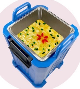 50L Rotomoulded Products Insulated Food Pan Carriers For Hot Food