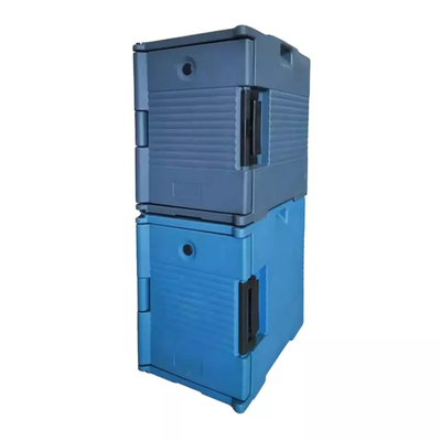 PE PU Insulated Food Pan Carrier เครื่องอุ่นอาหารพลาสติกกล่องความร้อน 90L