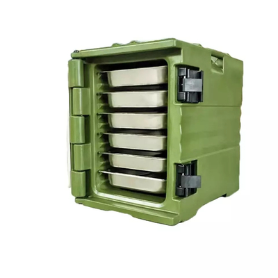 90L แซนวิชร้อน Fast Food Pan Carrier Insulated Food Transport Box
