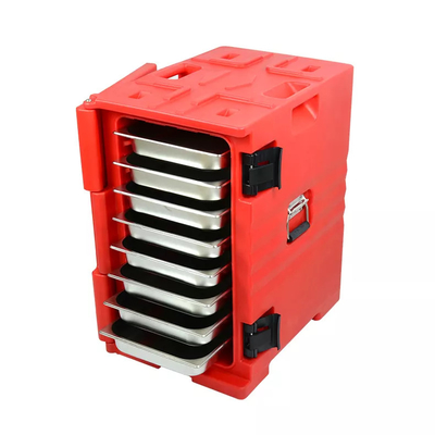 Rotomolding ถาดใส่อาหารหุ้มฉนวนพลาสติก Hot Cold Holding 120L