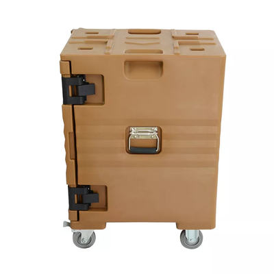 รถเข็นอาหารหุ้มฉนวนเชิงพาณิชย์ Catering Thermo Box Transport Carts