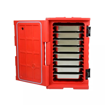 รถเข็นอาหารหุ้มฉนวนเชิงพาณิชย์ Catering Thermo Box Transport Carts