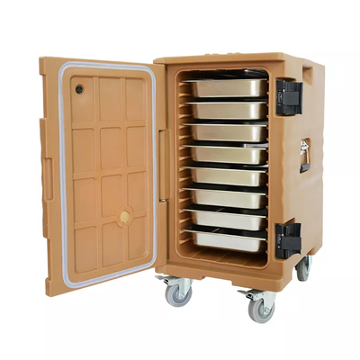 รถเข็นอาหารหุ้มฉนวนเชิงพาณิชย์ Catering Thermo Box Transport Carts