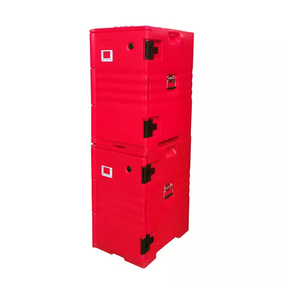 120L พลาสติก Rotomold PE ฉนวนจัดเลี้ยงอาหารสำหรับจัดส่งร้านอาหาร Keep Warm