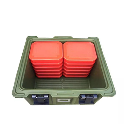 ภาชนะขนส่งพลาสติกเกรดอาหาร Roto Moulded Thermo Lunch Box Loader
