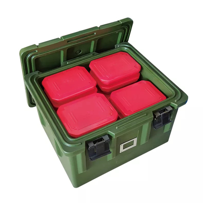 ภาชนะขนส่งพลาสติกเกรดอาหาร Roto Moulded Thermo Lunch Box Loader