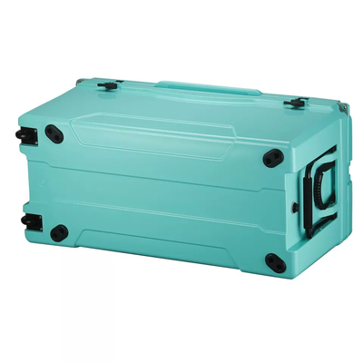 135QT กันน้ำ Rotomolded กล่องน้ำแข็งพลาสติกล้อคูลเลอร์