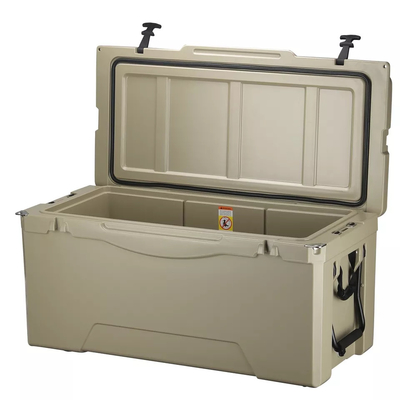 Outdoor Hard Rotomoulded Products เครื่องทำน้ำแข็งเย็นหุ้มฉนวนพลาสติก 135 ลิตร
