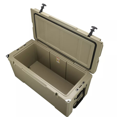 Outdoor Hard Rotomoulded Products เครื่องทำน้ำแข็งเย็นหุ้มฉนวนพลาสติก 135 ลิตร