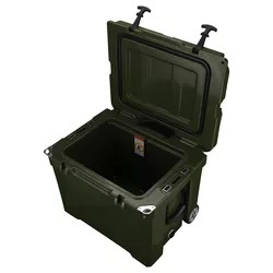 40L Rotomolded Coolers Ice Chest Box พร้อมล้อจับ Telescoping