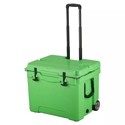 40L Rotomolded Coolers Ice Chest Box พร้อมล้อจับ Telescoping