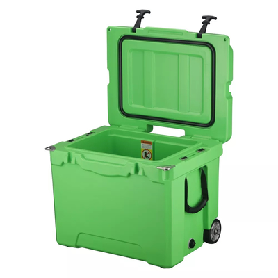 40L Rotomolded Coolers Ice Chest Box พร้อมล้อจับ Telescoping
