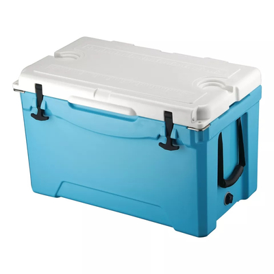 Roto Moulded Travel Cooler Box Thermal LLDPE Plastic Ice Cooler Box