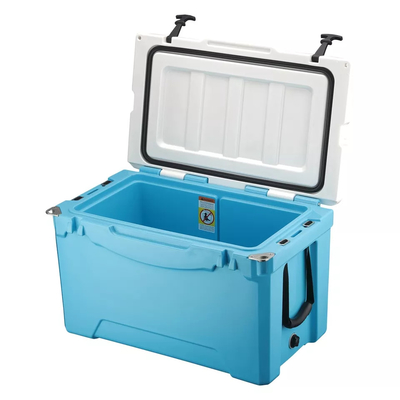 Roto Moulded Travel Cooler Box Thermal LLDPE Plastic Ice Cooler Box