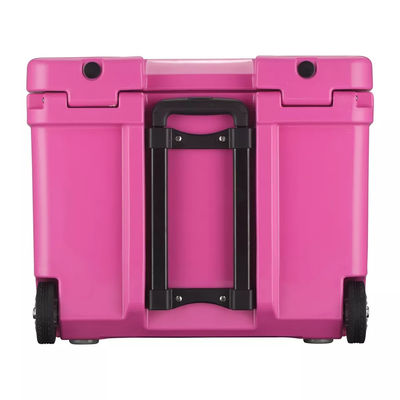 กล่องเย็นแบบหมุนยาวภายนอก สําหรับการแคมป์ การประมง และการขนส่งอาหาร