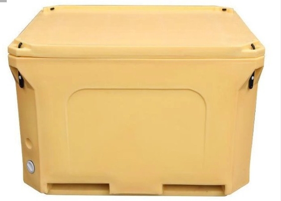 Topgreen 1000L ถังขนส่งอาหารแบบแอนโดลในสีเหลืองสดใส