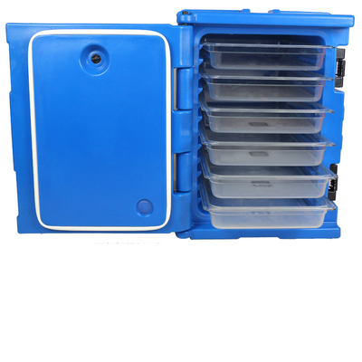 Topgreen FB90A เครื่องบรรทุกกระปุกอาหารแบบแกลน 4 ล้อด้านล่าง และปิดที่สามารถถอดออกได้ เพื่อการจัดการง่าย