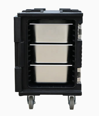 90L Food Pan Warmer Cooler กระป๋องกันหนาวร้อนสองประสงค์สําหรับควบคุมอุณหภูมิอาหารที่หลากหลาย