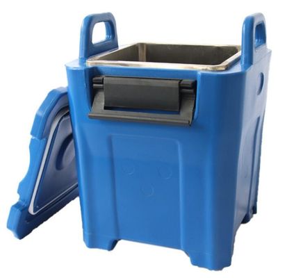 Drop-In 25L ฉนวนอาหาร PAN Carrier น้ำหนักเบา Rotomolded GN PAN Transport Box สำหรับการจัดเลี้ยงขนาดเล็ก