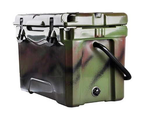 กล่องพลาสติกเก็บความเย็น Rotomolded แบบพกพา 25L