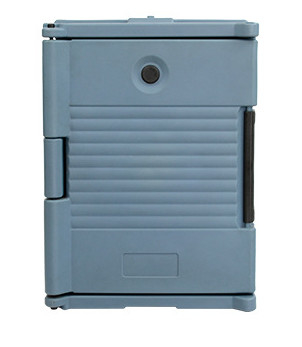 LLDPE PU Foam ฉนวนสี่ล้อกล่องขนส่งอาหารที่ถอดออกได้ 63.5 * 46 * 64 ซม