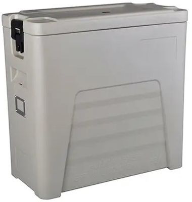 CE ได้รับการอนุมัติ 110L ไนลอนคอนเทนเนอร์ขนส่งอาหารความร้อนฝาปิดที่ถอดออกได้สี่ล้อ Catering Box