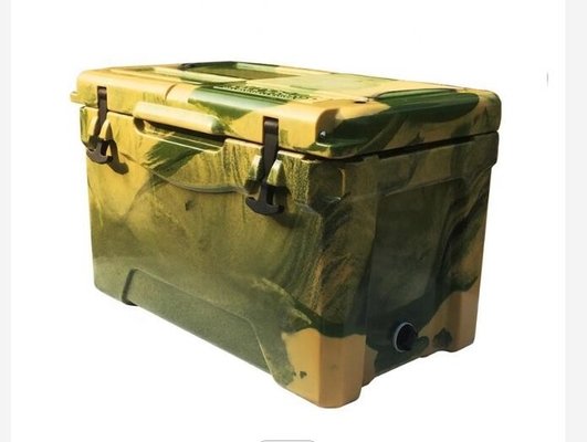 35 QT Rotomolded Cooler Box การก่อสร้างแบบ Heavy Duty สำหรับการใช้งานกลางแจ้งที่ทนทาน