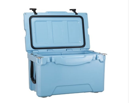 35 QT Rotomolded Cooler Box การก่อสร้างแบบ Heavy Duty สำหรับการใช้งานกลางแจ้งที่ทนทาน