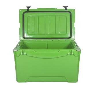 พลาสติก 50 QT Rotomolded Cooler Box LLDPE Wall PU Formed Insulation