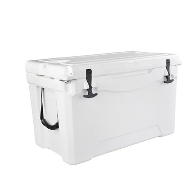 พลาสติก 50 QT Rotomolded Cooler Box LLDPE Wall PU Formed Insulation