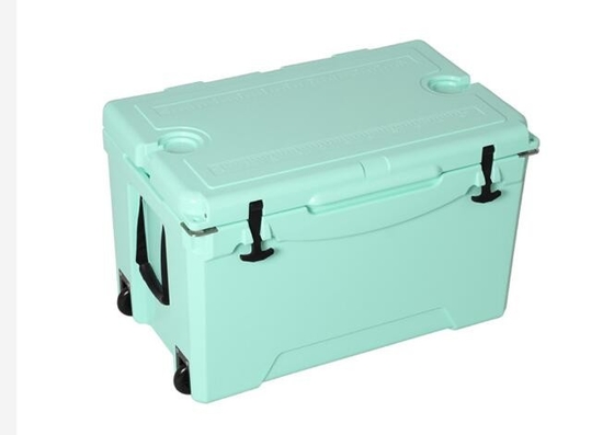 กล่องน้ำแข็ง Rotomolded ล้อ 75L พร้อมฉนวน PU