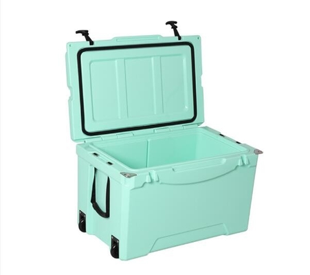 กล่องน้ำแข็ง Rotomolded ล้อ 75L พร้อมฉนวน PU