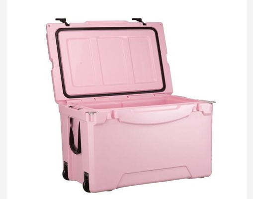 กล่องน้ำแข็ง Rotomolded ล้อ 75L พร้อมฉนวน PU