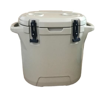 ผลิตภัณฑ์ Rotomoulded กลางแจ้งตั้งแคมป์รอบน้ำแข็งหน้าอก 25L