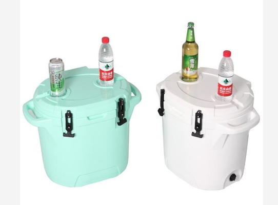 ผลิตภัณฑ์ Rotomoulded กลางแจ้งตั้งแคมป์รอบน้ำแข็งหน้าอก 25L