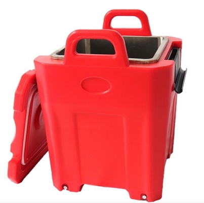 ภาชนะใส่ซุปหุ้มฉนวน 40L วางซ้อนกันได้พร้อม SS Inside