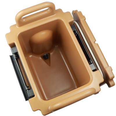 เครื่องจ่ายของเหลวฉนวน LLDPE PU สีน้ำตาล 10 กก. พร้อมความจุ 20 ลิตร