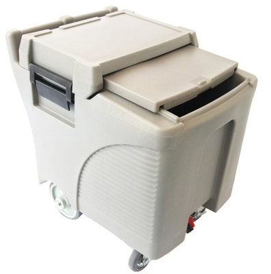 อาหารเกรด LLDPE 125L เชิงพาณิชย์น้ำแข็งแคดดี้บนล้อ