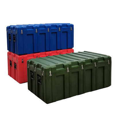 กล่องเครื่องมือ Rotomolded มาตรฐานทางทหาร, เคสแข็งส่วนเกินทางทหารที่กันฝุ่น