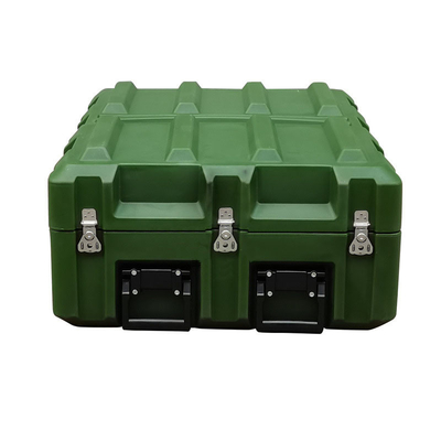 พลาสติกแข็งสำหรับงานหนักสีเขียวทหาร Roto Moulded