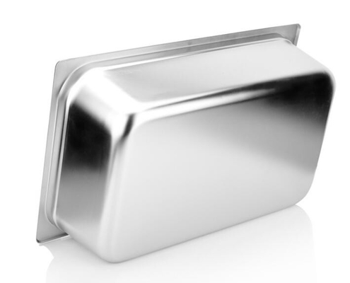 SGS Stainless Steel Gastronorm Containers โรงแรมระดับห้าดาว Standard