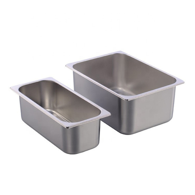 SGS Stainless Steel Gastronorm Containers โรงแรมระดับห้าดาว Standard