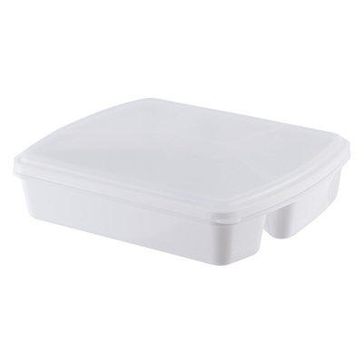 กล่องอาหารกลางวัน Bento นำกลับมาใช้ใหม่ได้ 1280 มล. 4 ช่อง