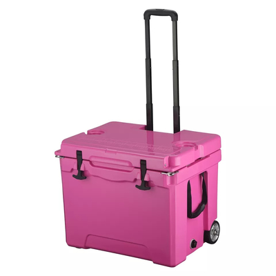 กล่องน้ำแข็งเย็นฉนวนแบบพกพาแบบกำหนดเอง Rotomold Cooler Chest Fish Bin