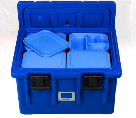 ภาชนะบรรจุอาหารหุ้มฉนวน 70L, กล่องเทอร์โมสำหรับขนส่งอาหาร